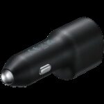 Samsung 40W Duo USB-C + USB-A Car Charger (max 25W + max 15W cable not - Image 2