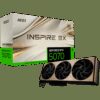 MSI Video Card Nvidia GeForce RTX 5070 12G INSPIRE 3X OC (12GB GDDR7/192bit PCI-E Gen5