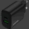 CANYON charger OnCharge 200 20W 1xPD 1xQC EU Black - Image 4