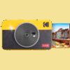KODAK Mini Shot 2 Retro 4PASS 2-in-1 Instant Digital Camera and Photo Printer