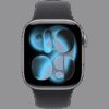 Apple Watch Series 11 GPS 42mm Space Grey Aluminium Case with Black Sport Band - - Image 2