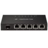 UBIQUITI EdgeRouter X SFP; (5) GbE RJ45 ports with 24V passive PoE; (1) SFP port;