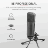 GXT252 Emita+ Streaming Professional USB studio mic - Including high-end shock mount - Image 2