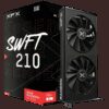 XFX SPEEDSTER SWFT 210 AMD Radeon RX 7600 8 GB GDDR6 128-bit HDMI 3x DP