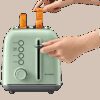 BUYDEEM 2 Slice Toaster model DT620E color Cozy Greenish EU - Image 5
