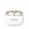 CANYON headset HEXAGON 7 TWS ANC+ENC Wireless Charge White Beige - Image 2