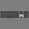 Magic Keyboard with Touch ID and Numeric Keypad for Mac models with Apple silicon -
