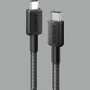 Anker 322 USB-C to USB-C Cable 90 cm Braided Black - Image 2