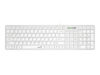 Genius SlimStar 126 tastatura  USB veza, low-profile tipke, bijela