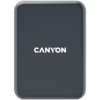 CANYON CH-15, Car holder and wireless charger MegaFix, C-15, 15W, Input: USB-C: 5V/2A, 9V/3A; Output: 5W, 7.5W, 10W, 15W;89*65*12mm,0.195kg,black