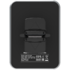 CANYON CH-15, Car holder and wireless charger MegaFix, C-15, 15W, Input: USB-C: 5V/2A, 9V/3A; Output: 5W, 7.5W, 10W, 15W;89*65*12mm,0.195kg,black - Image 4