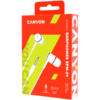 CANYON headphones EPM-01 Mic 1.2m White - Image 3