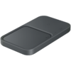 Samsung 15W Super Fast Wireless Charger Duo Pad (without Travel Adapter) Dark Gray - Image 2
