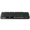CANYON Hazard GK-6, Wired multimedia gaming keyboard with lighting effect, 108pcs rainbow LED, Numbers 104keys, EN double injection layout, cable length 1.8M, 450.5*163.7*42mm, 0.90kg, color black - Image 2