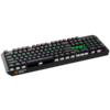 CANYON Hazard GK-6, Wired multimedia gaming keyboard with lighting effect, 108pcs rainbow LED, Numbers 104keys, EN double injection layout, cable length 1.8M, 450.5*163.7*42mm, 0.90kg, color black - Image 3