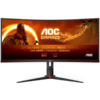 AOC Monitor Gaming CU34G2XP 34” Curved VA 21:9 3440x1440 180Hz 1ms 430 cd/m2 4000:1 HDMI