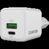 CANYON charger CU20AC GaN 20W 1xPD 1xQC EU White - Image 3