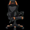 CANYON gaming chair Flow MCH01 Mesh Black Orange - Image 2