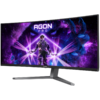 AOC Monitor LED AG346UCD AGON PRO 34" Curved 3440x1440 QD - OLED Freesync Premium Pro 175Hz 0.03ms 3-sided frameless FULL ERGO 2xHDMI 1xDP USB 3.2 HUB Audio - Image 3