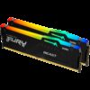 Kingston DRAM 64GB 6000MT/s DDR5 CL36 DIMM (Kit of 2) FURY Beast RGB EXPO