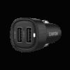 CANYON car charger OnDrive 24  24W 2xUSB-A Black - Image 2