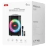XO Bluetooth Speaker + Karaoke MIC F53 Xingmu Black 40W - Image 5