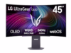 LG 45" WQHD OLED RGB Monitor800R, 3440x1440, 240Hz, 275cd0.03ms, DP, 2xHDMI, Type-C 65W, Speakers
