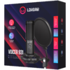 LORGAR Voicer 931 Gaming Microphone Black USB condenser microphone with boom arm stand pop filter - Image 9