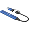 CANYON hub DS-02 4in1 USB-A/C Blue - Image 5