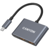 CANYON hub DS-3 3in1 USB-C Dark Grey