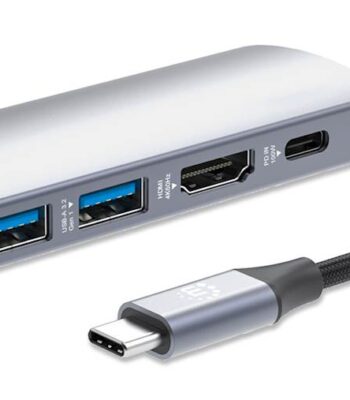 DOCKING MANHATTAN USB-C PD 6-in-1 4K