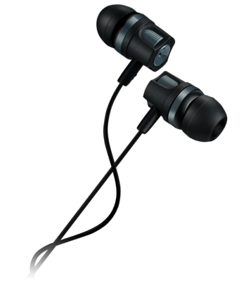 CANYON headphones EP-3 Mic 1.2m Dark Grey