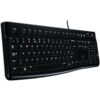 LOGITECH K120 Corded Keyboard - BLACK - USB - HRV-SLV-SRB -B2B