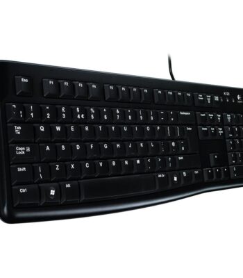 LOGITECH K120 Corded Keyboard - BLACK - USB - HRV-SLV-SRB -B2B