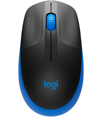 LOGITECH M190 Wireless Mouse - BLUE