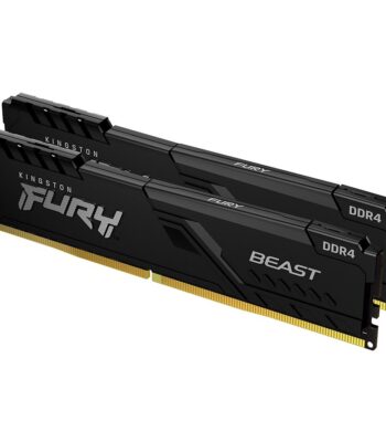 Kingston DRAM 32GB 3200MT/s DDR4 CL16 DIMM Kit of 2 1Gx8 FURY Beast Black