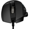 LOGITECH G502 Corded Gaming Mouse - HERO - BLACK - USB - EER2