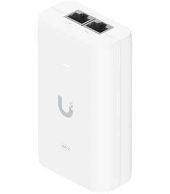 UBIQUITI PoE++ Adapter; Delivers up to 60W of PoE++; Surge peak pulse and overcurrent protection;