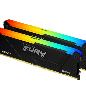 Kingston 16GB 3200MT/s DDR4 CL16 DIMM Kit of 2 FURY Beast RGB