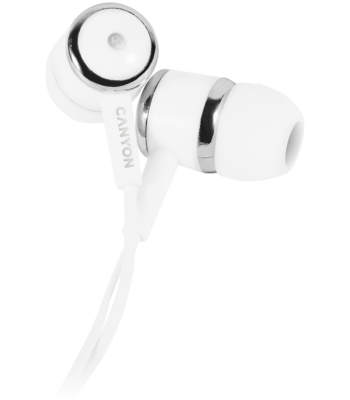 CANYON headphones EPM-01 Mic 1.2m White