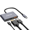 CANYON hub DS-4 3in1 USB-C Grey