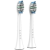 AENO Replacement toothbrush heads White Dupont bristles 2pcs in set for ADB0003/ADB0005 and ADB0004/ADB0006