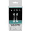 AENO Replacement toothbrush heads White Dupont bristles 2pcs in set for ADB0003/ADB0005 and ADB0004/ADB0006