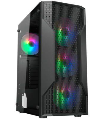 COUGAR MX110 RGB PC Case Mid tower Black