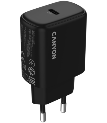 CANYON charger OnCharge 250 25W 1xPD EU Black