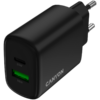 CANYON charger OnCharge 250 25W 1xPD 1xQC EU Black