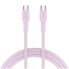 CANYON cable OnWire 60CL C-C 60W COLOR Braided 1m Pink