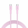 CANYON cable OnWire 60CL C-C 60W COLOR Braided 1m Pink