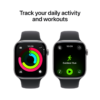 Apple Watch Series 11 GPS 46mm Space Grey Aluminium Case with Black Sport Band -