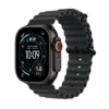 Apple Watch Ultra 3 Cellular 49mm Black Titanium Case with Black Ocean Band